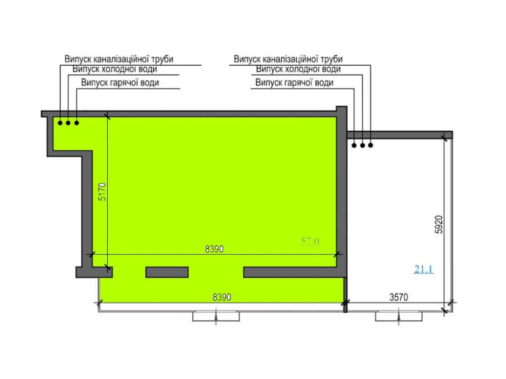 продажа торговые площади Киев, Печерский, 245000 $ Киев - изображение 6