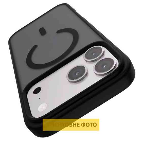TPU+PC чехол Metal Buttons with MagSafe Colorful для Apple iPhone 17 (6.3") Херсон