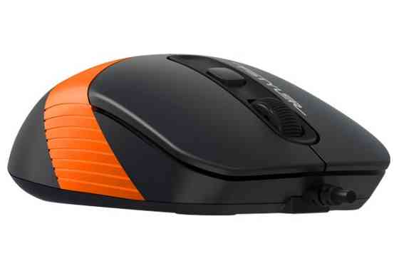 Мышь компьютерная проводная A4Tech Fstyler FM10 Black/Orange оранжевая Киев