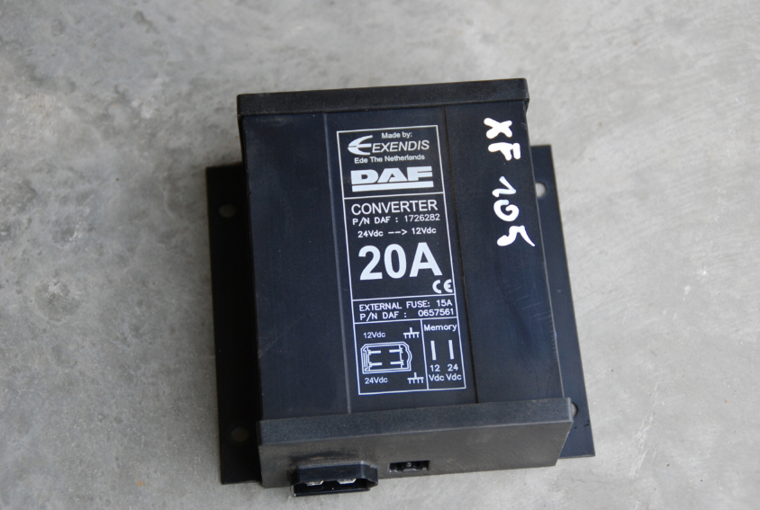 1726282 Преобразователь 24V->12V DAF XF 106 Euro 6 Львов - изображение 1