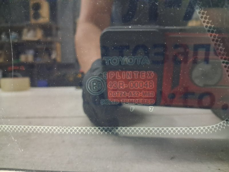 Стекло в кузов заднее левое Toyota Avensis 2002-2010 6272005100 (Арт. 78449) Київ - зображення 2