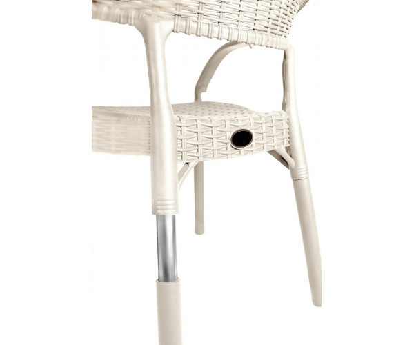 Стілець Софія пластиковий ротанг Дніпро - зображення 2