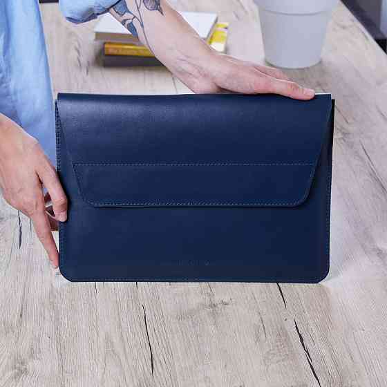 Чехол для ноутбука классический Incarne Line MacBook Air 15" 2023-2025 line-blue-air-15 синий Киев