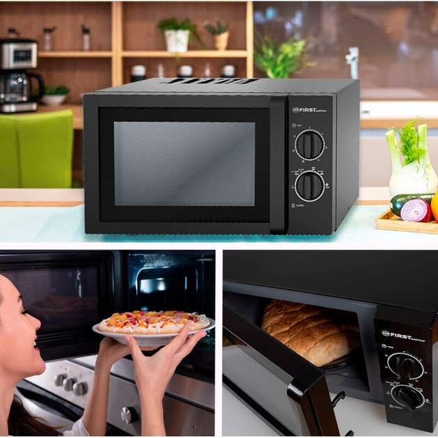 Микроволновая печь First FA-5028-2 23 л черная Київ - зображення 3
