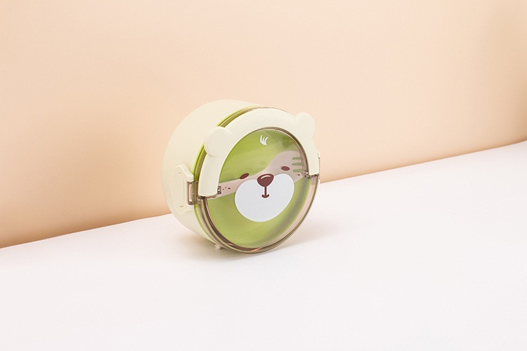 Ланч бокс одноярусний харчовий 11063 800 мл зелений Київ - зображення 1