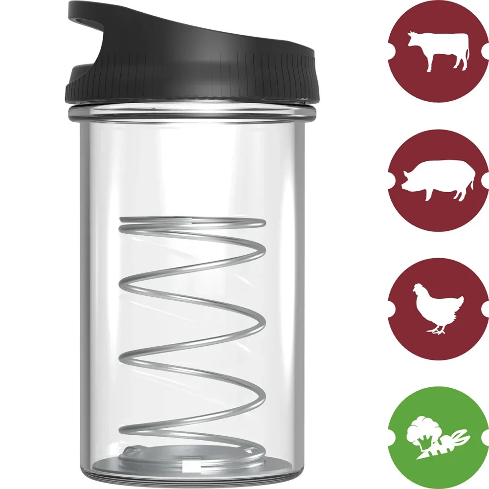 Пресс для ветчины и паштета из стекла Browin Duo 2х450г (313700) Одеса - зображення 4