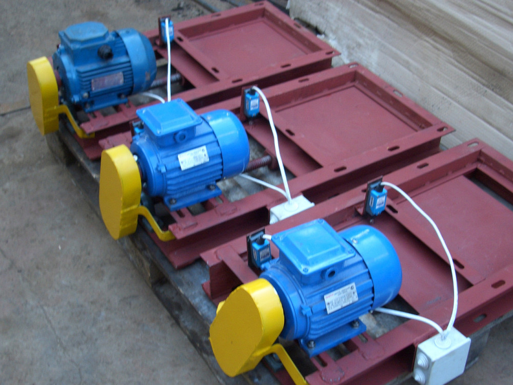 Задвижка 450-450 винтовая с мотор-редуктором , самотек Київ - зображення 3