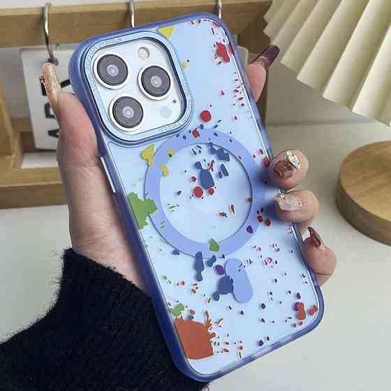 Чехол TPU+PC Flush with MagSafe для Apple iPhone 15 Pro (6.1") Херсон