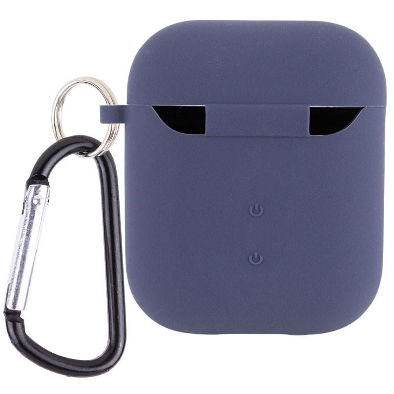 Силиконовый футляр с микрофиброй для наушников Airpods 1/2 Херсон - зображення 2