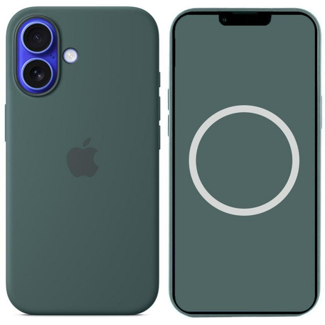 Чехол Silicone case (AAA) with Magsafe and Animation для Apple iPhone 16 Plus (6.7") Херсон - зображення 4