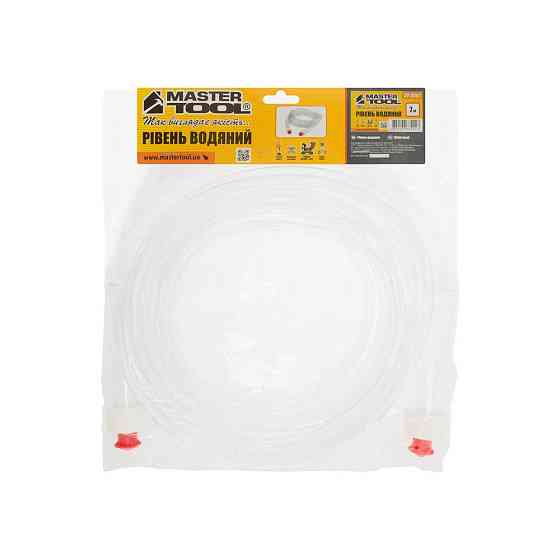 Уровень водяной MASTERTOOL 7 м 30-0007 Харьков
