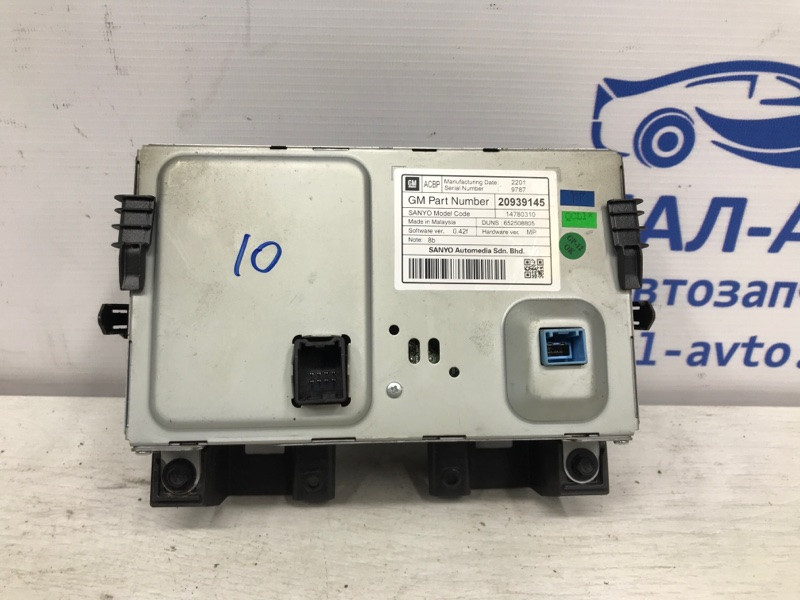 Дисплей информационный Chevrolet Cruze J300 1.8 2009 (б/у) Київ - зображення 2