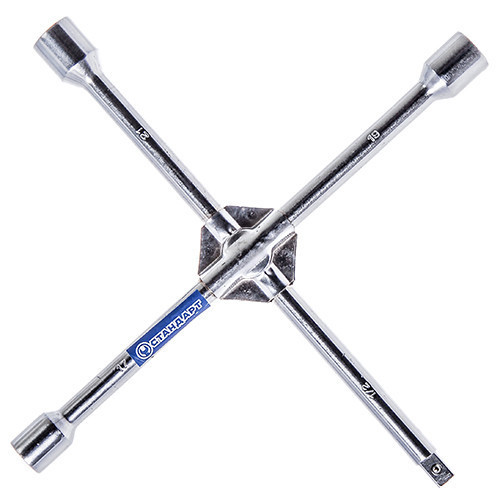 Ключ баллонный крестовой усиленный 17x19x21x1/2" СТАНДАРТ KBK2 Харьков - изображение 1