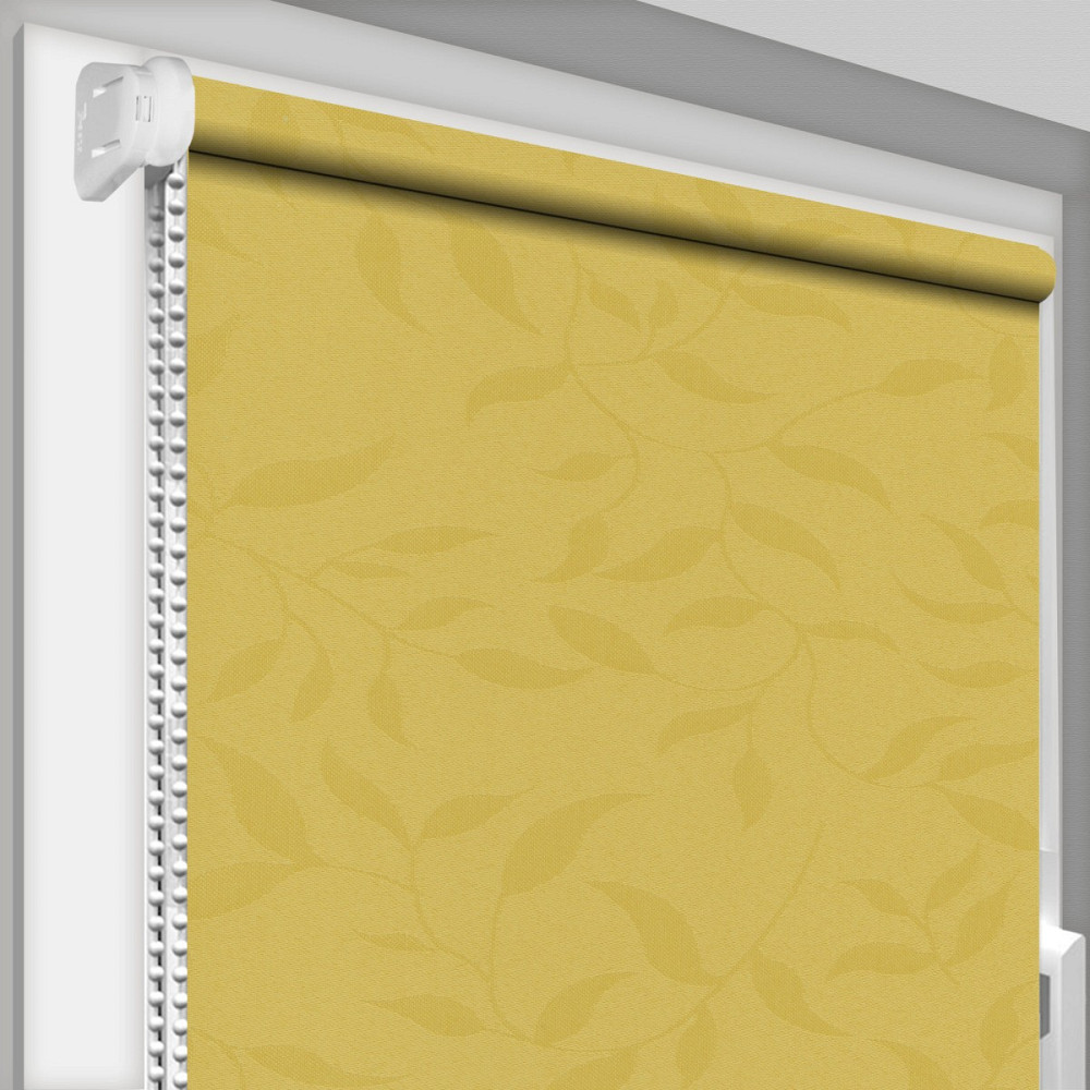 Рулонна штора Rolets Натура 1-1895-1000 100x170 см відкритого типу Жовта Київ - зображення 1