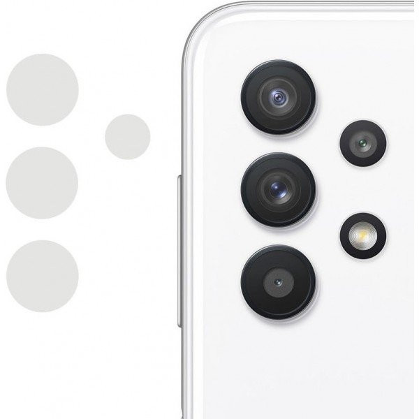 Гнучке ультратонке захисне скло на камеру для Samsung A32 (Код товару:16731) Харків - зображення 2