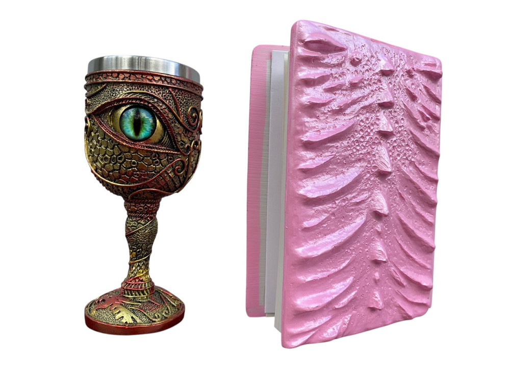 Подарочный набор Бокал 3 Глаз Зеленый и Блокнот 3 «Дракон Единорога» Київ - зображення 2