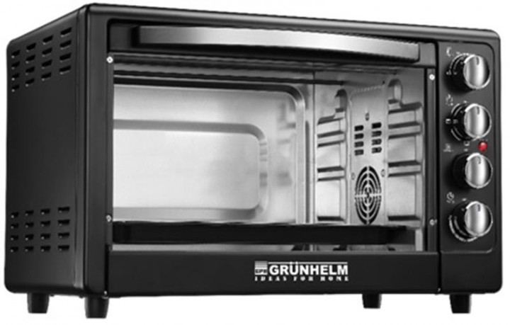 Печь электрическая Grunhelm GN-50-AС 50 л черная Киев - изображение 1