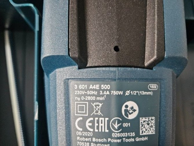 Дриль ударний Bosch GSB 16 RE Professional Чернівці - зображення 5