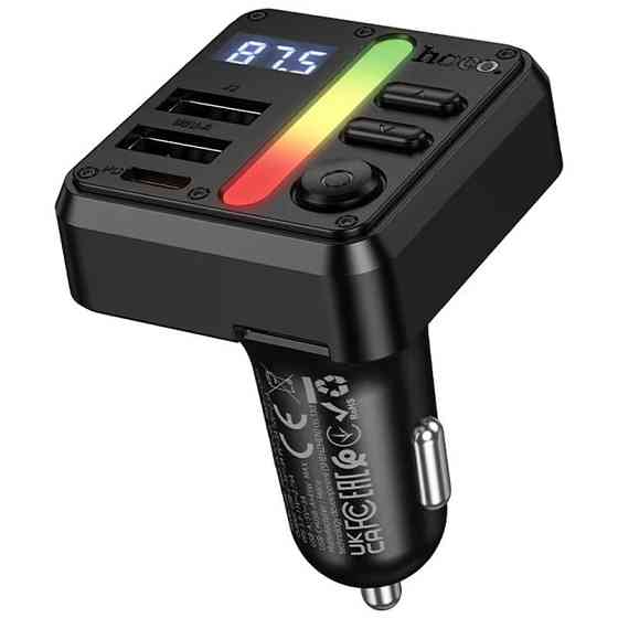 АЗУ FM модулятор Hoco E89 Libre 45W (1USB-A/1C) Херсон