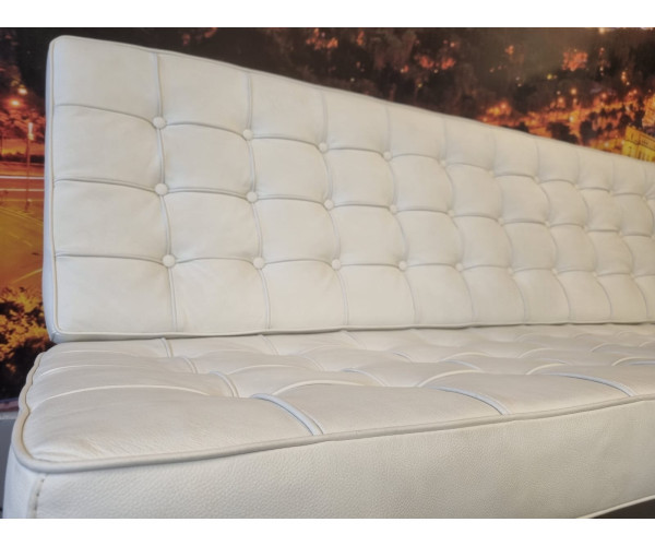 Диван Барселона 3-х місцевий білий колір Днепр - изображение 4