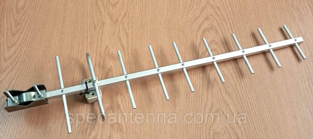 Антенна 824-894 МГц 9,5 дБ 25 Вт Yagi A1D 800-TNC Днепр - изображение 3