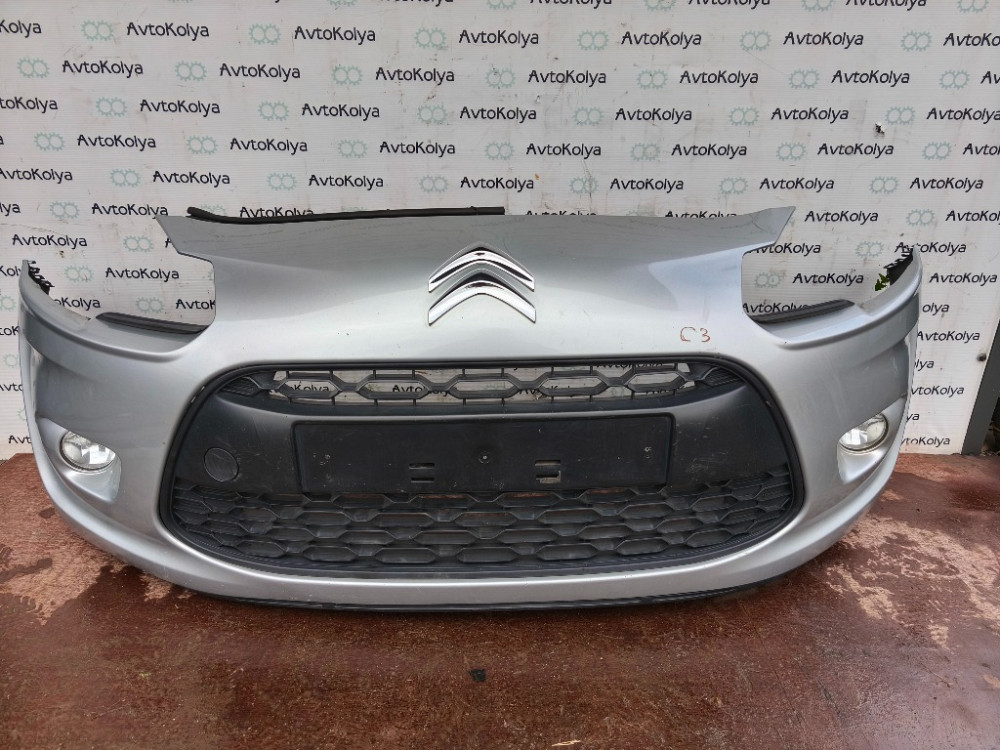 Бампер передний в сборе Citroen C3 2009-2013 Ковель - изображение 4