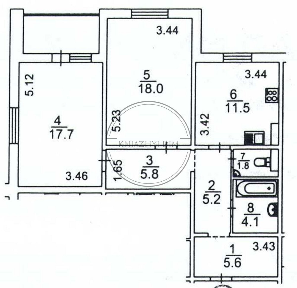 Продажа 2-кімнатна, 4 пов. ЖК "Кристер Град", Сергія Данченко 5 Киев - изображение 2