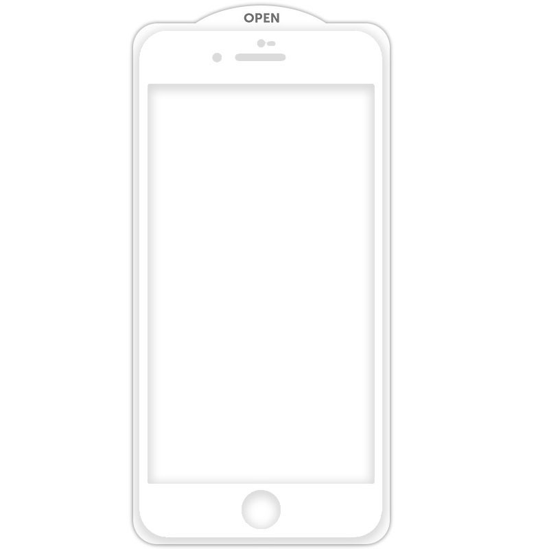 Защитное стекло SKLO 5D (тех.пак) для Apple iPhone 7 / 8 / SE (2020) (4.7") Херсон - зображення 10