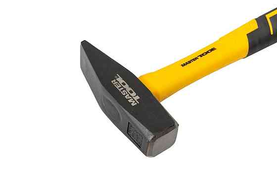 Молоток слесарный MASTERTOOL 800 г HRC 50 рукоятка фиберглассовая 320 мм 02-0908 Харків