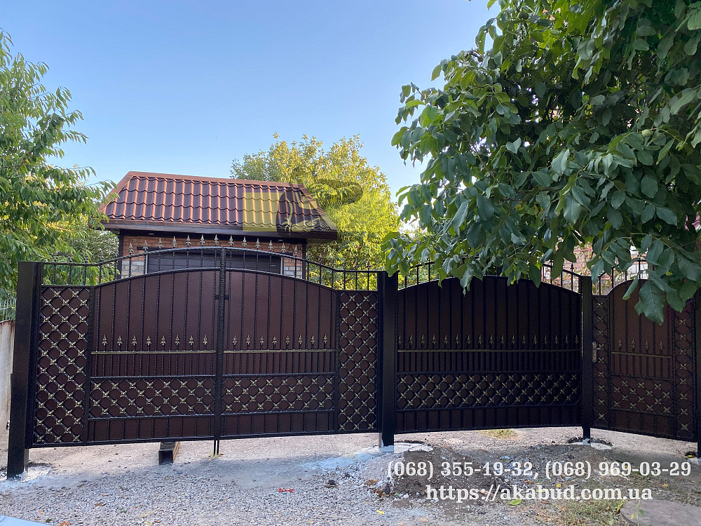 Изготовление распашных и откатных кованных ворот с гарантией Кривий Ріг - зображення 8