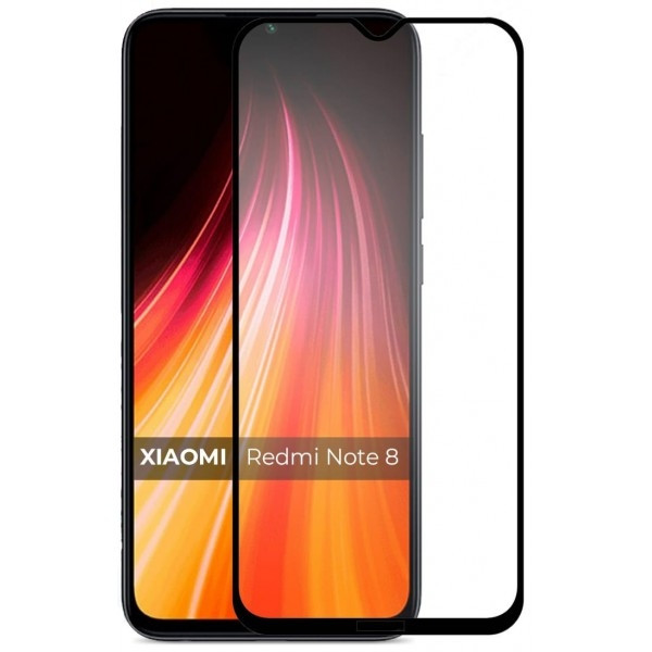Захисне скло Xiaomi Redmi Note 8 Black Харьков - изображение 2