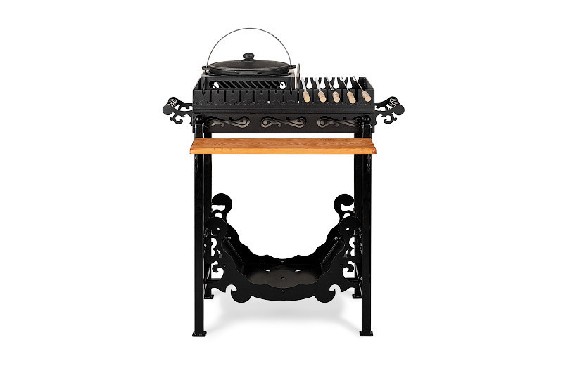 Мангал гриль BBQ SmokeHouse Античный в комплектации "Maximum" Харків - зображення 6