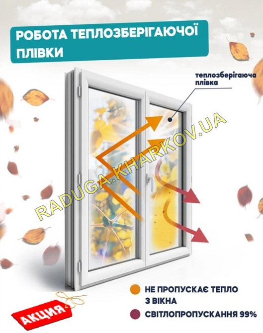 Теплосберегающая пленка на метраж 80см ширина (30 мкрн),Франция Харьков - изображение 3