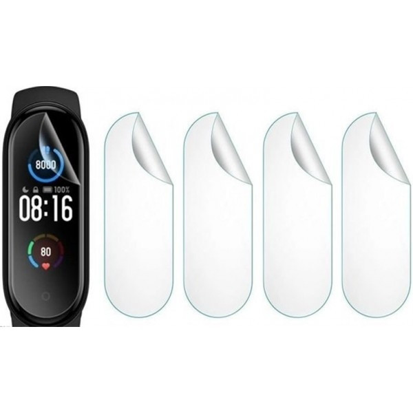 Набір захисних гідрогелевих матових плівок DM для Xiaomi Mi Band 6 (5 шт) Харків - зображення 4