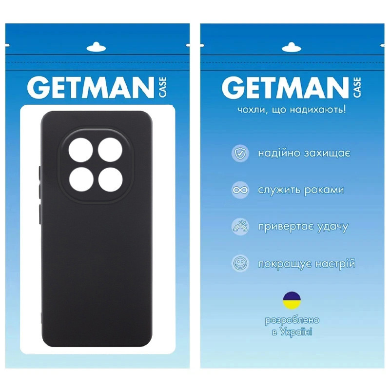 Чехол TPU GETMAN Liquid Silk Full Camera для Xiaomi Redmi Note 14 Pro+ 5G Херсон - зображення 2