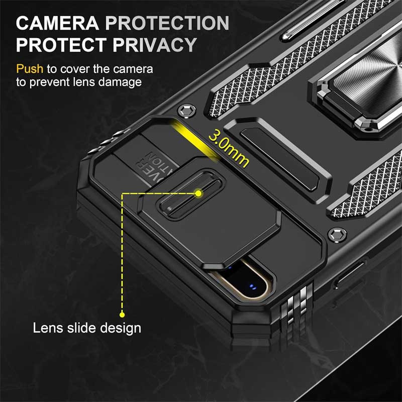 Ударопрочный чехол Camshield Army Ring для Apple iPhone 7 plus / 8 plus (5.5") Херсон - зображення 5