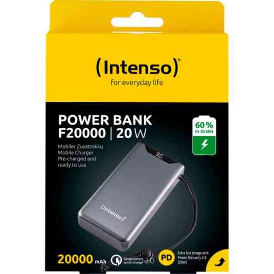 Power Bank Intenso F20000 20000mAh Grey (7332054) Харьков