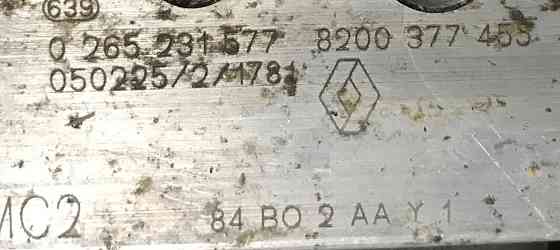 Б/у блок ABS Renault Megane Scénic 2, 8200377455, 0265231577, Кропивницкий