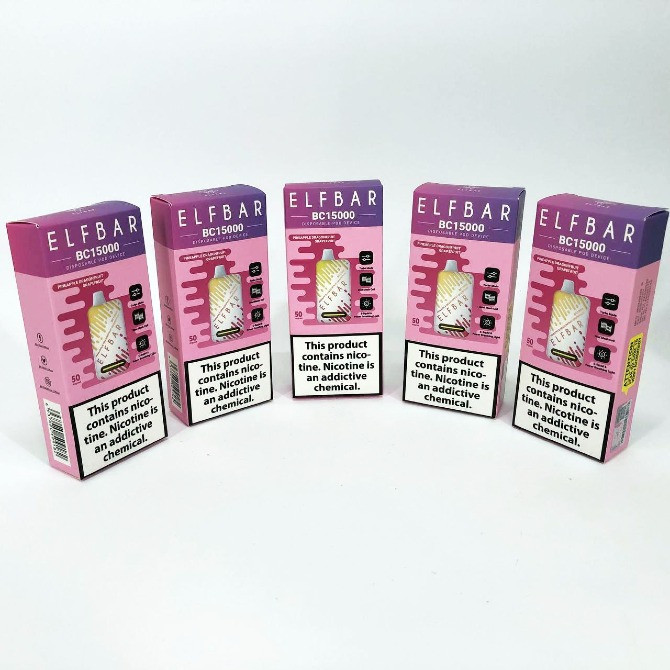Е-сигарета ELF BAR 5% 15000 тяг, Ананас Драконовий фрукт Грейпфрут Житомир - зображення 3