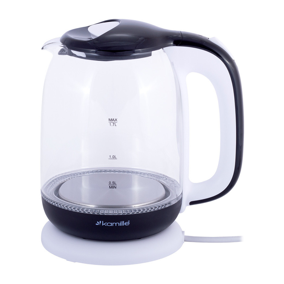 Електричний чайник 1,7 л Kamille KM-1720B Київ - зображення 1