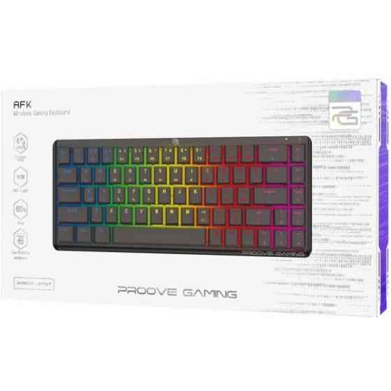Клавіатура Бездротова Proove Gaming AFK (Ukraine Layout) Black (WKAFK1022001) (Код товару:43557) Харків