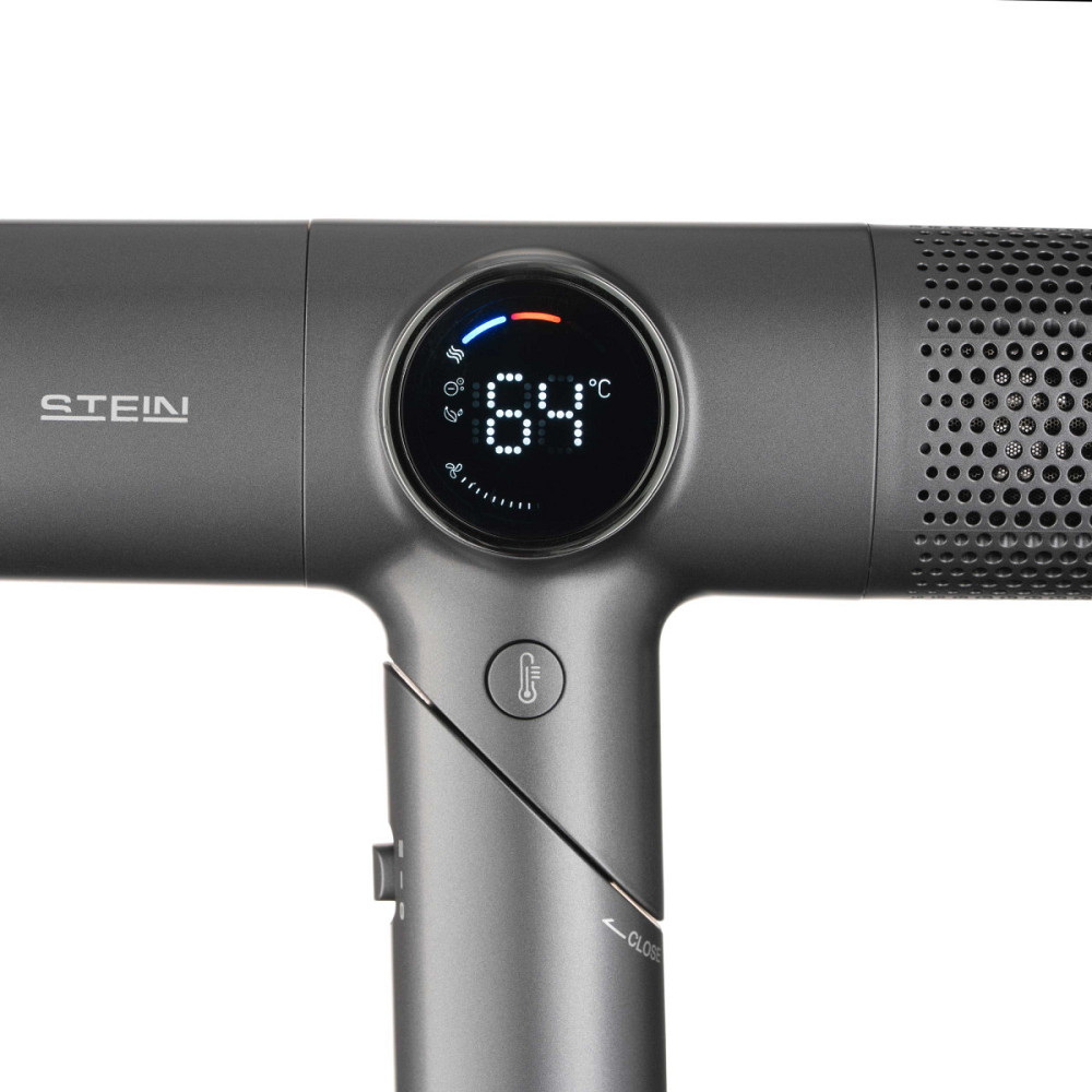 Фен Ardesto Stein HD-Y1000ST 1600 Вт серый Київ - зображення 2