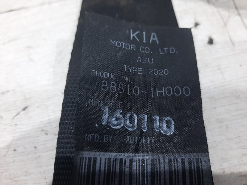 Ремень безопасности передний левый Kia Ceed ED 1.4 БЕНЗИН G4FA 2006 (б/у) Киев - изображение 5