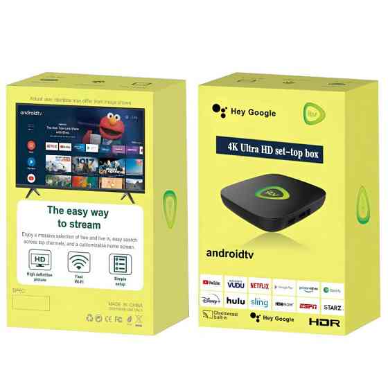 Уценка Smart Android TV Box 4k 2+16GB Херсон