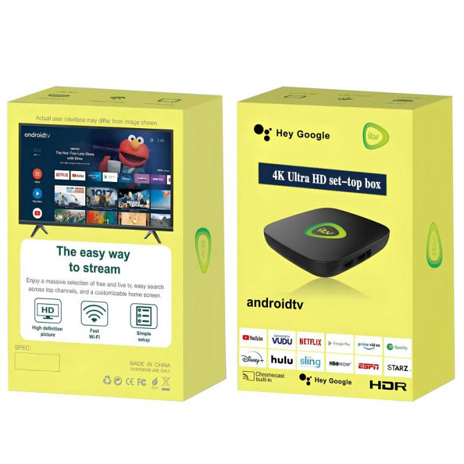 Уценка Smart Android TV Box 4k 2+16GB Херсон - изображение 5
