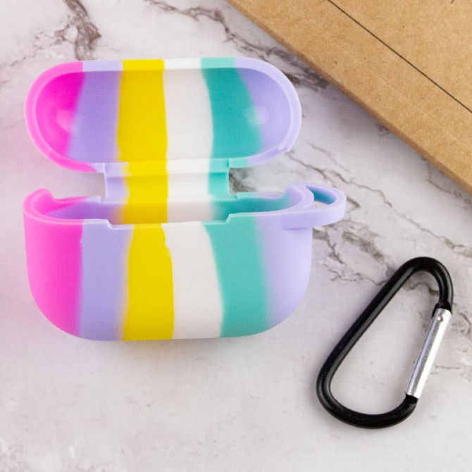 Силиконовый футляр Colorfull для наушников AirPods Pro Херсон - зображення 3
