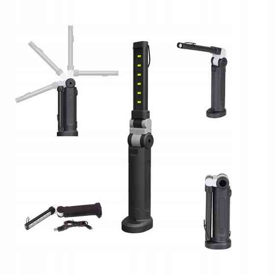 LED фонарь складной аккумуляторный 6+1 PROTESTER WL-0601 Харьков