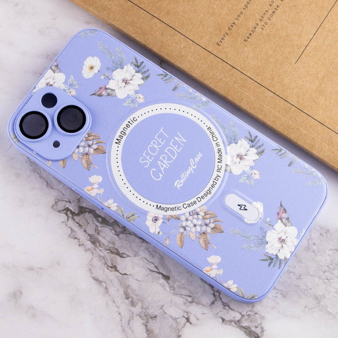 TPU+PC чехол Secret Garden with MagSafe для Apple iPhone 15 (6.1") Херсон - изображение 4