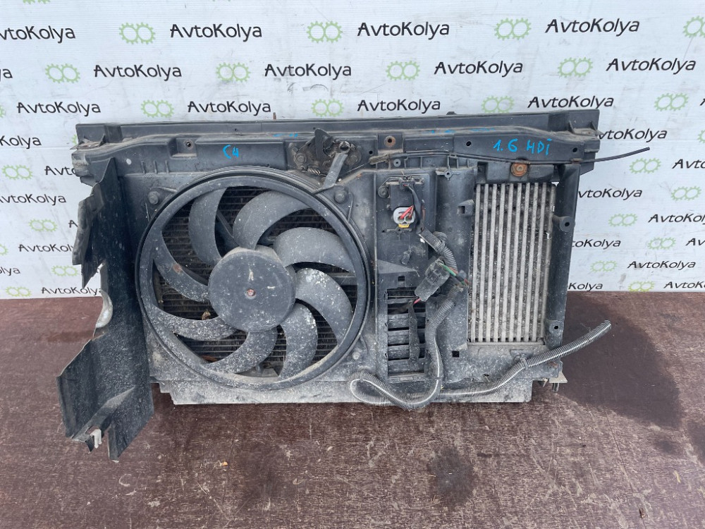 Система охлаждения комплект Citroen C4 1.6 hdi 2004-2010 Ковель - зображення 1