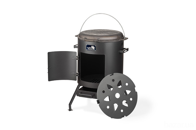 Печь для казана 12-15 л Smoke House Uchag Харків - зображення 5